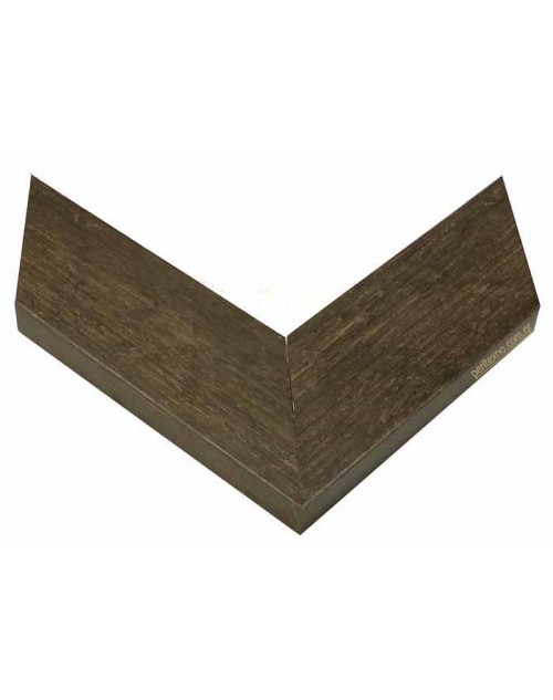 Κορνίζα ξύλινη 6,6 εκ. πλακέ ρουστίκ καφέ 513-49
